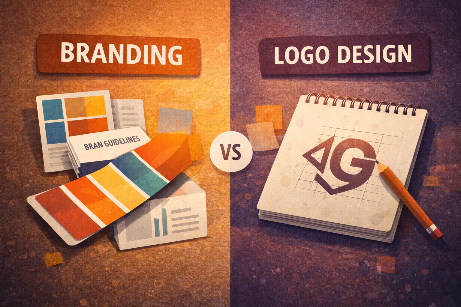 Branding vs Logo Design — What Is the Difference?